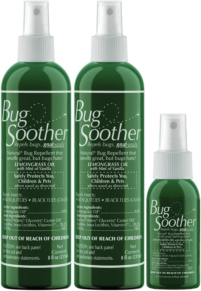 Natural Insect, Gnat and Mosquito Repellent & Deterrent Gear up for Great Outdoor Birding Hiking Camping Essentials