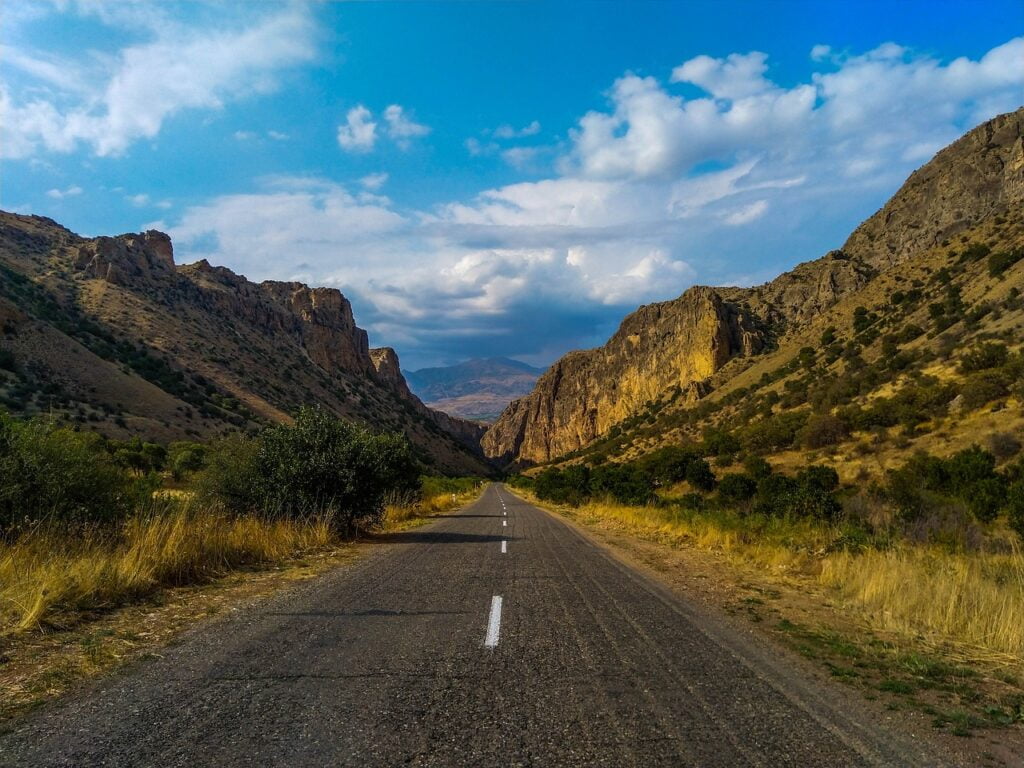 road, open,Embracing the Beauty of Van Life Adventures