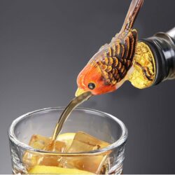 Bird Liqour Pourer with Bottle Stopper as a perfect delightful gift for bird lovers and birdwatchers
