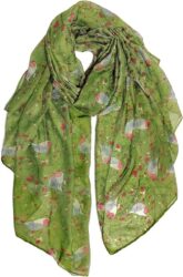 Vintage Bird Print Scarf one of 30 Ideas of Gifts for Bird Lovers