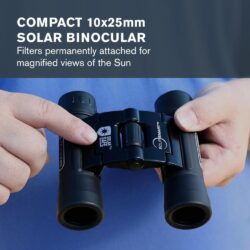 Celestron EclipSmart 10x25 Solar Binocular Great American Eclipse 2024