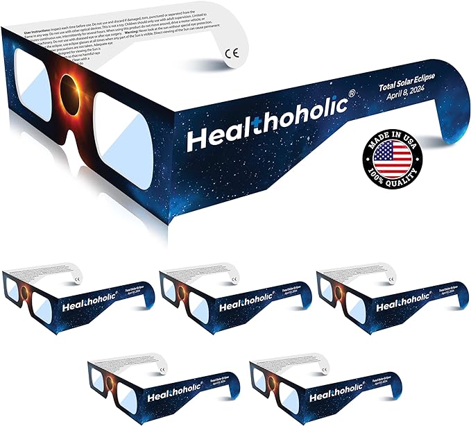 Healthoholic Solar Eclipse Glasses