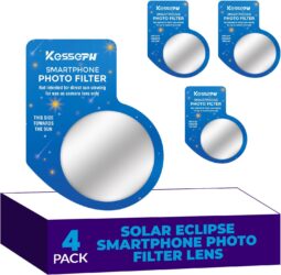 Solar Eclipse Smart Phone Camera Filter-3 Great American Eclipse 2024