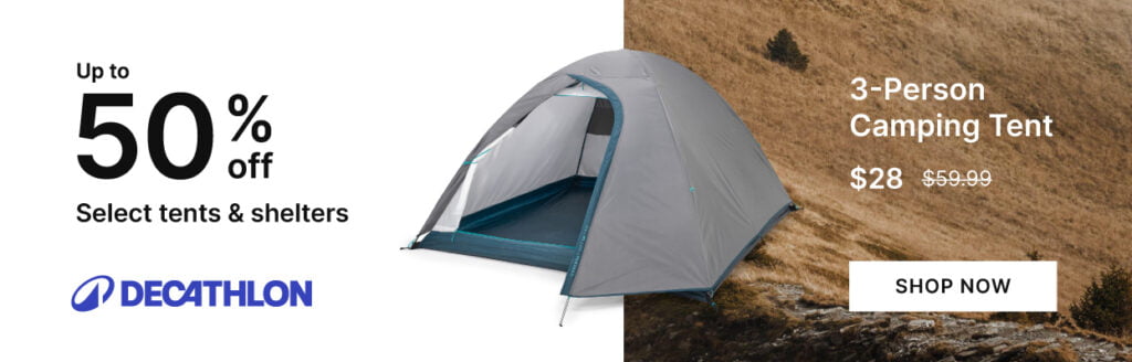 The Great Outdoors with Blowout Sale at Decathlon America