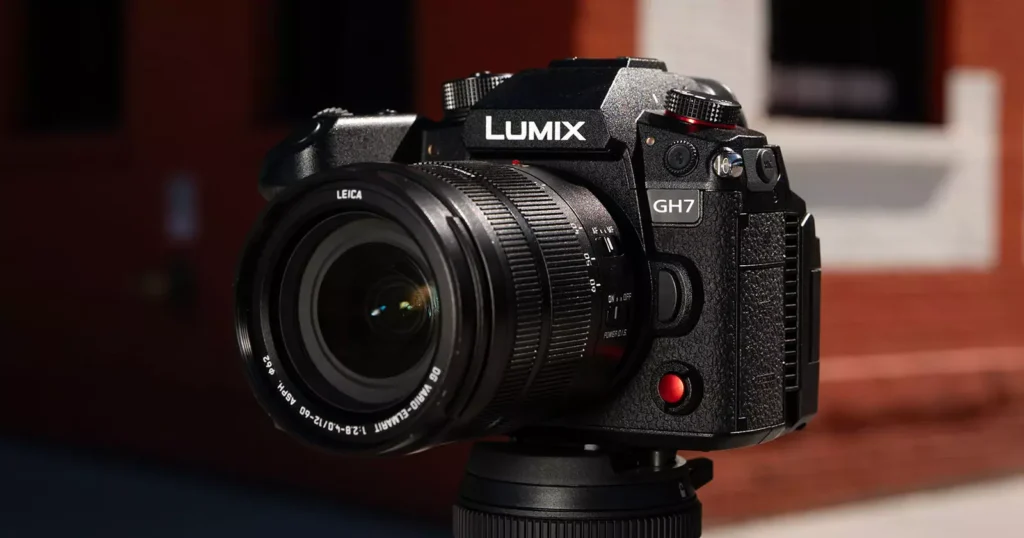 The Panasonic Lumix GH7 camera