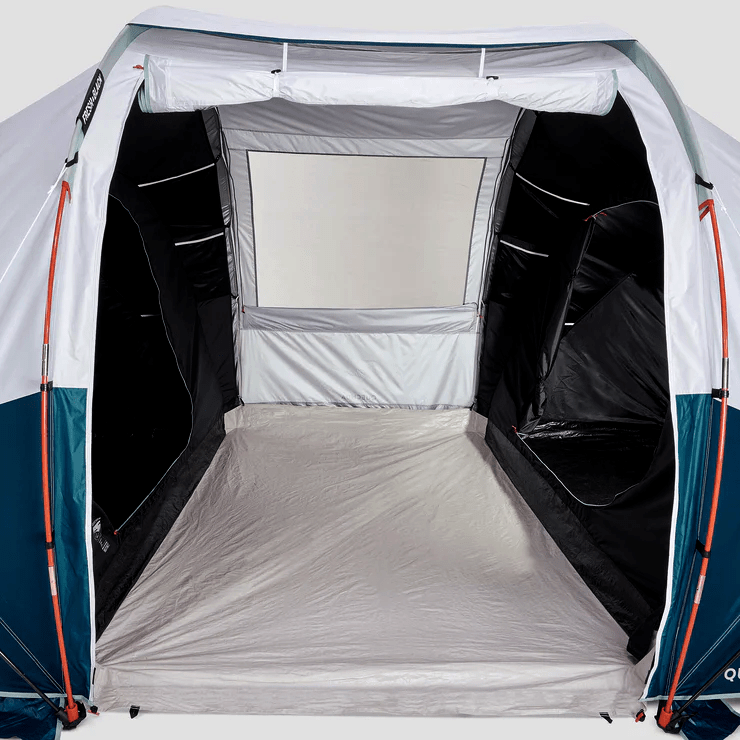 Quechua Arpenaz Fresh & Black Waterproof Family Camping Tent 4 Person - Hike and Camp Deals