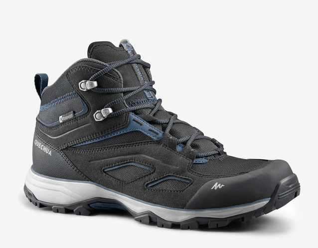 Quechua Men's MH100 Waterproof Mid Hiking Boots 