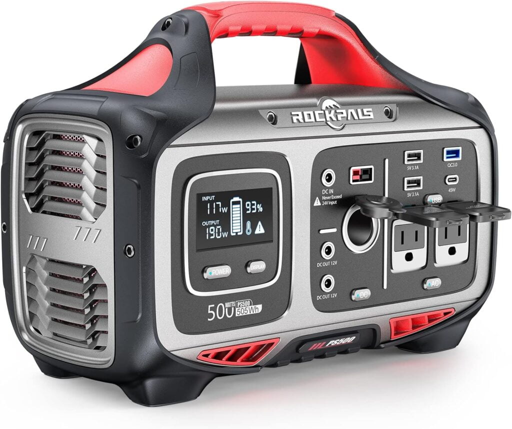 Rockpals 500W Portable Power Station