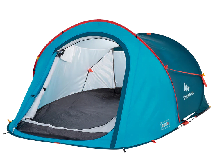 Quechua 2 Second Waterproof Pop Up Camping Tent 2 Person Decathlon's Labor Day Sale