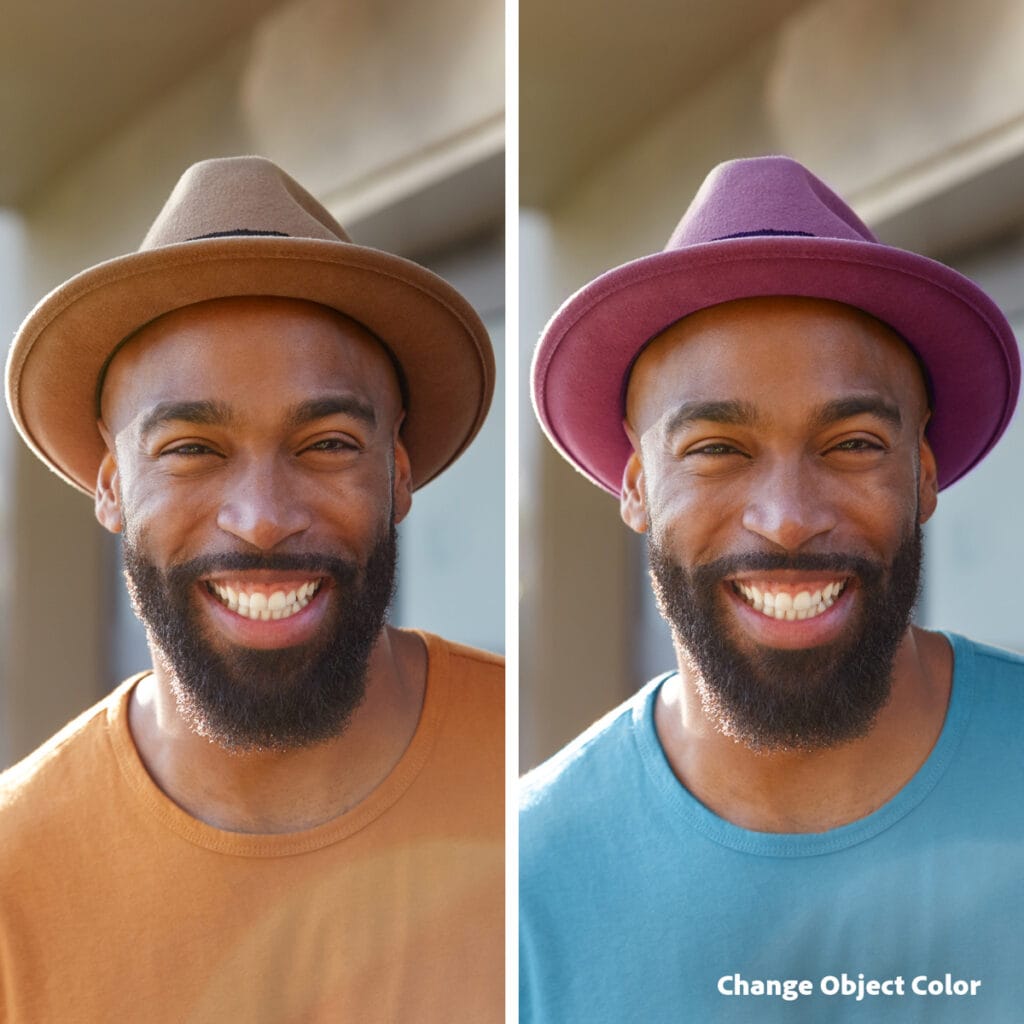 Adobe's Change Object Color
