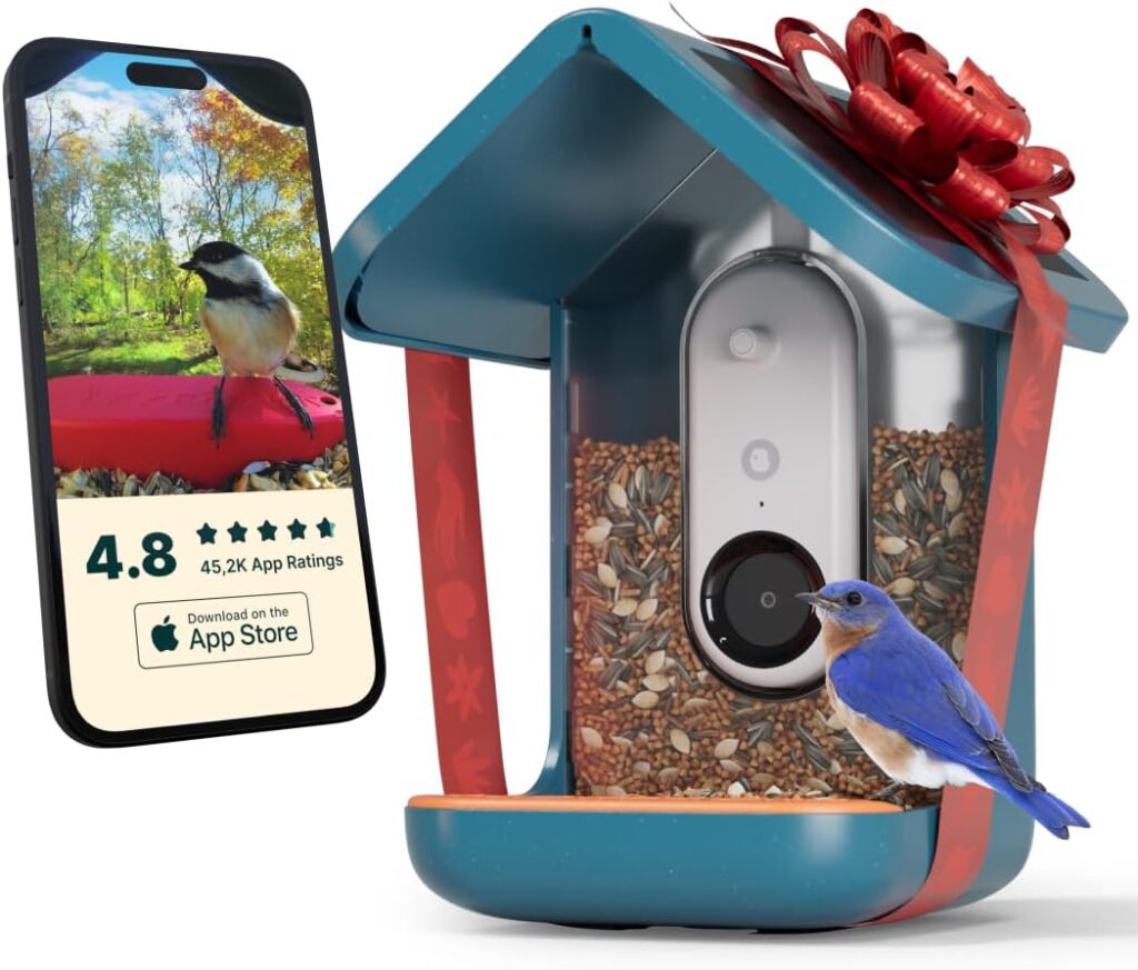Bird Buddy Smart Feeder-with solar