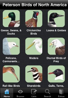 Peterson Birds of North America best birdwatching apps