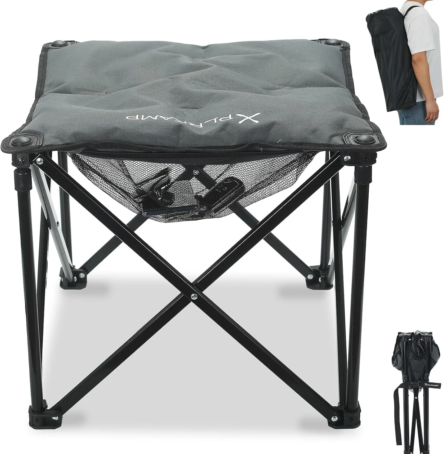 Padded Camping Stool