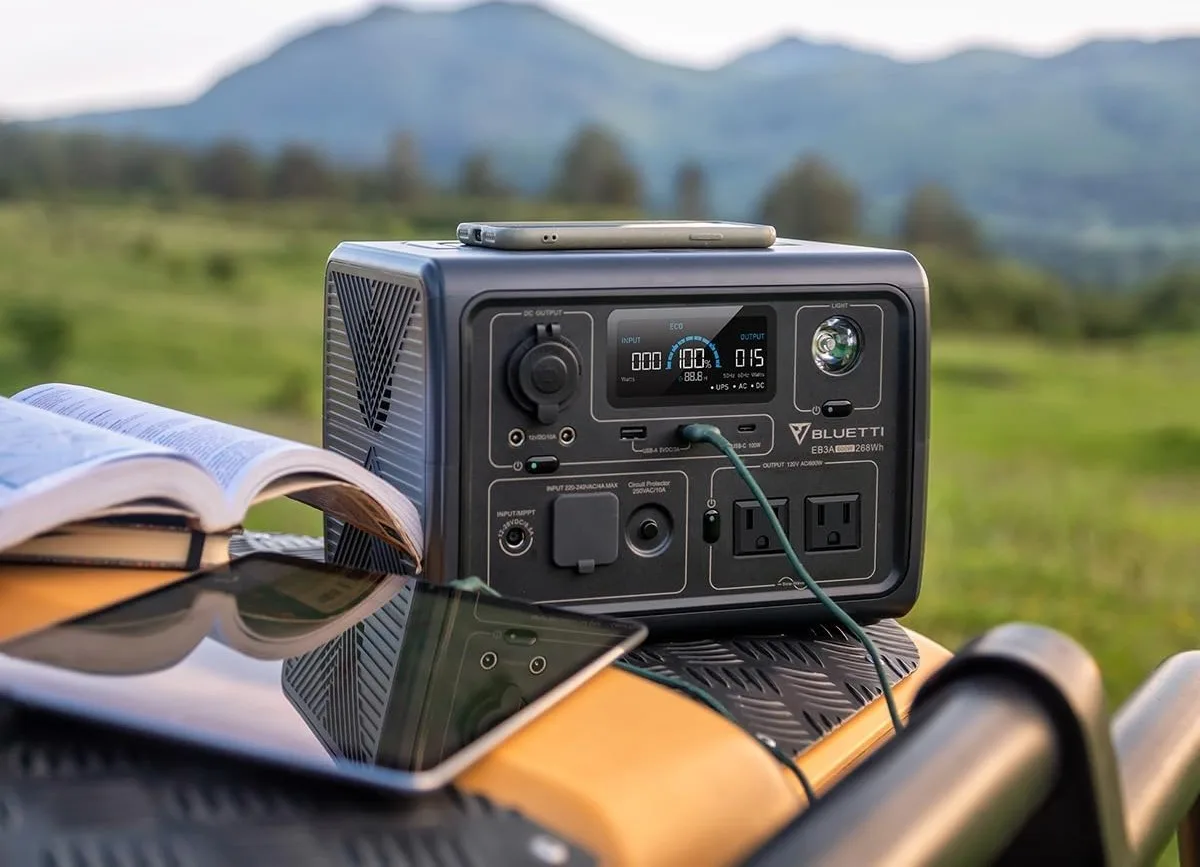 BLUETTI EB3A Solar Generator