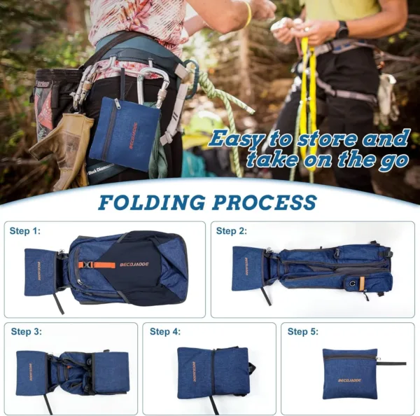 BECOJADDE Small Hiking Backpack