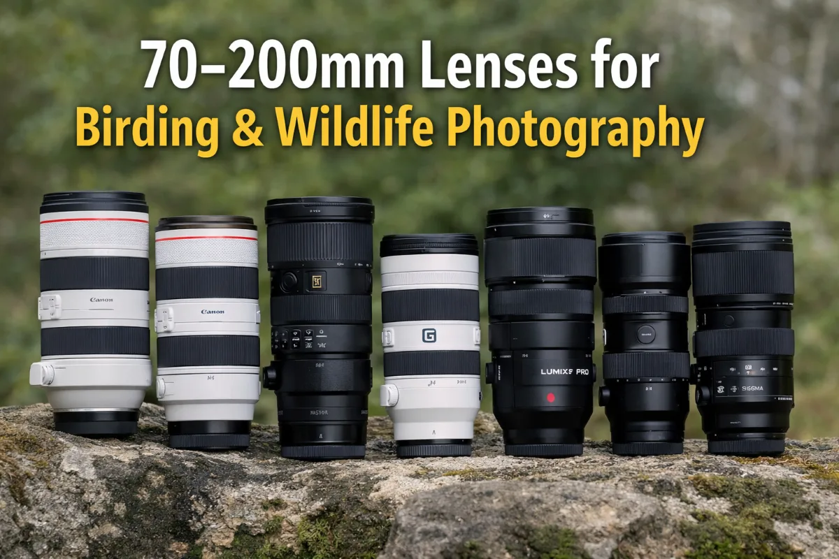 70-200mm Telephoto Lenses for Bird Photography