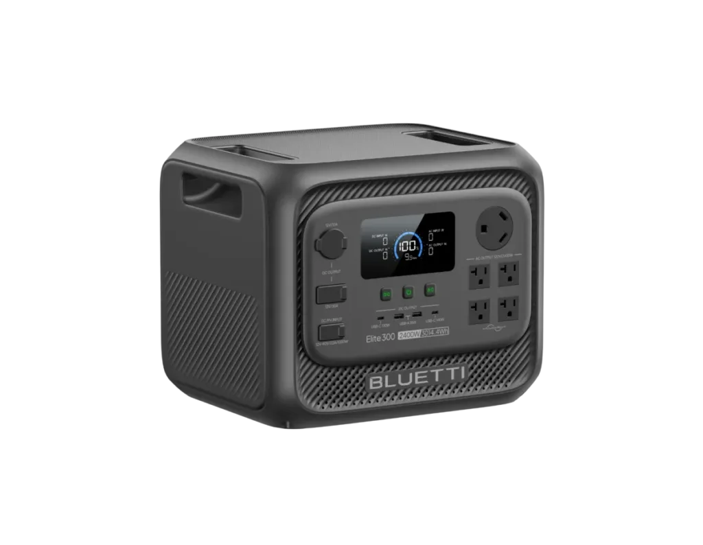 BLUETTI Elite 300 smallest portable power station for birdwatching