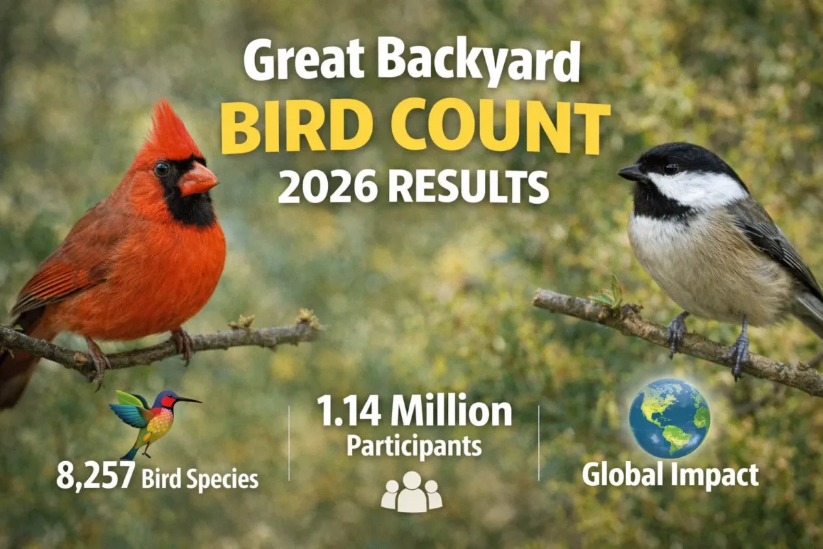Great Backyard Bird Count results 2026