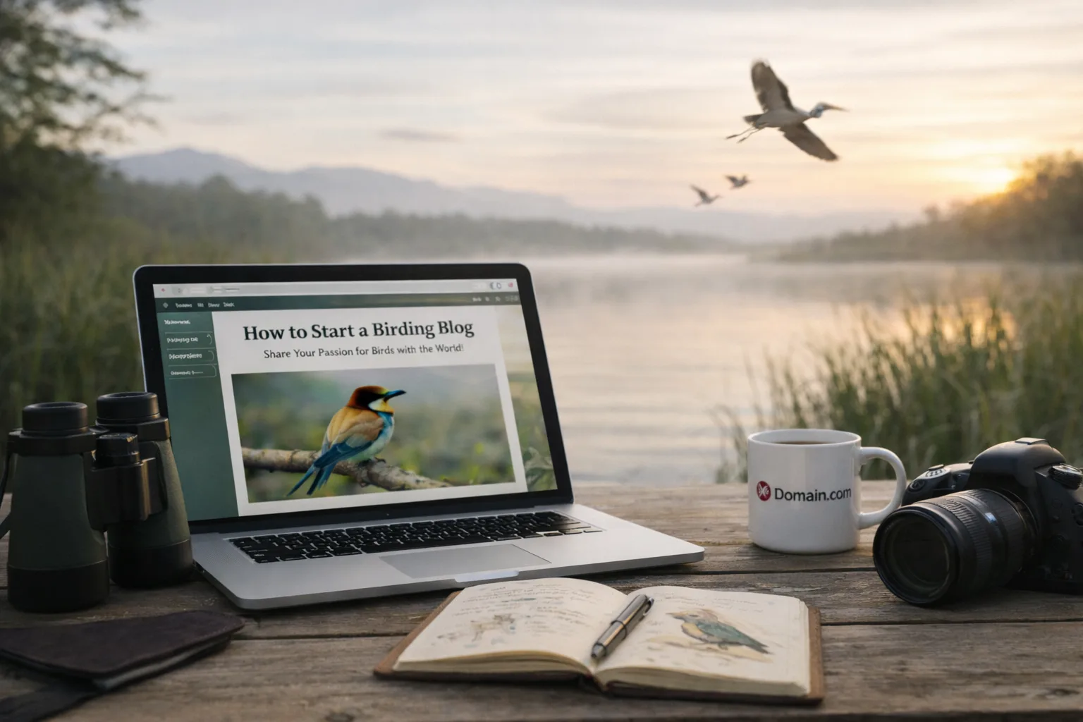 How to start a birding blog