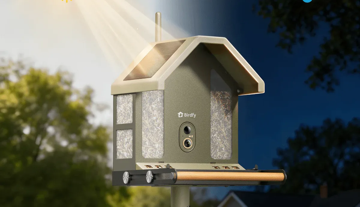 Birdfy metal_2 smart bird feeder 4