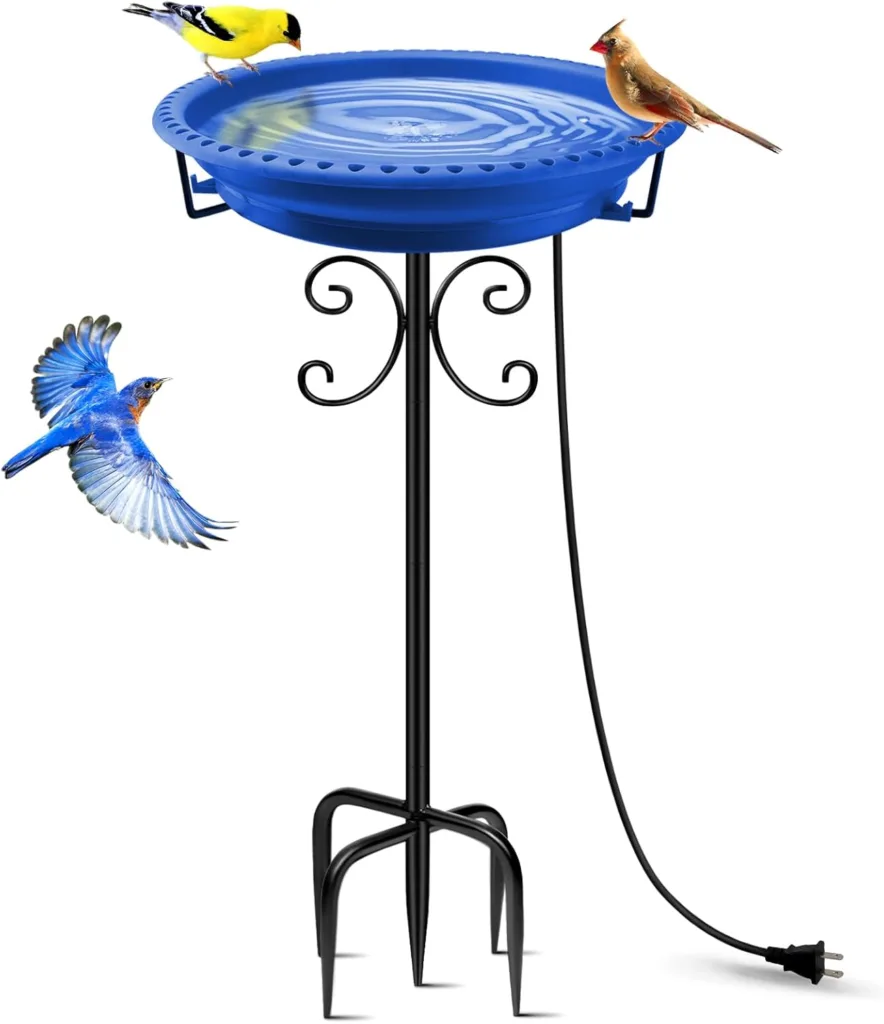 Daoeny Heated Bird Bath for Winter