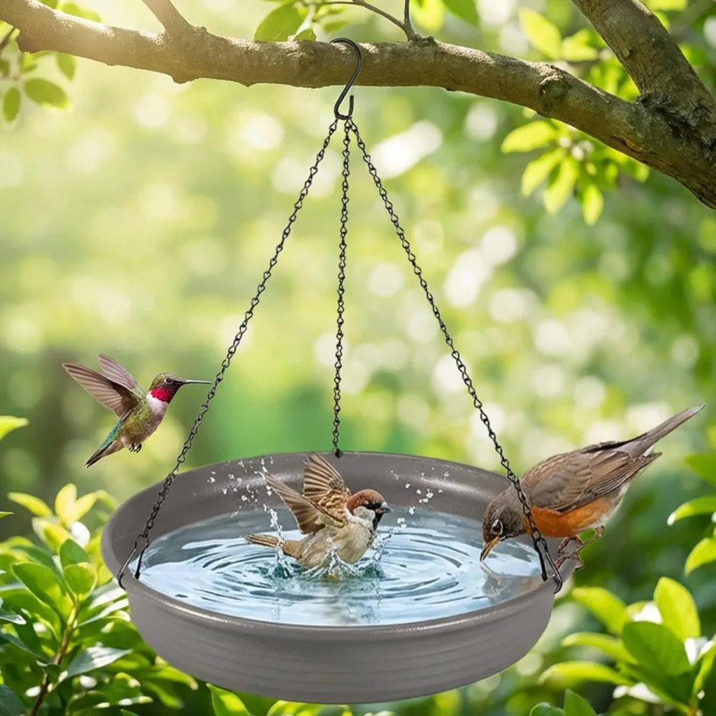 Hanging Bird Bath Bird Feeder - Bird Bath