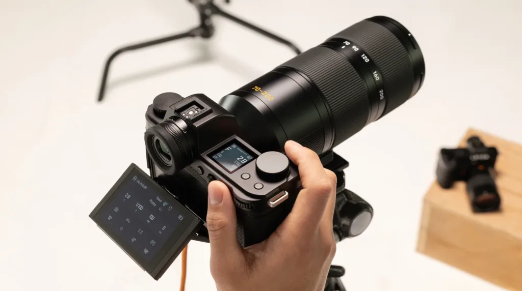 Leica SL3-P Mirrorless Camera black with lens
