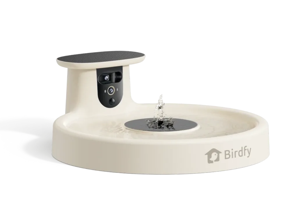 Birdfy Birdbath Pro White