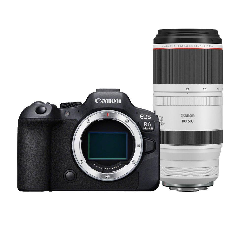 Canon R6 Mark II with RF 100-500mm Lens